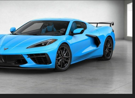 Rapid Blue Corvette C8