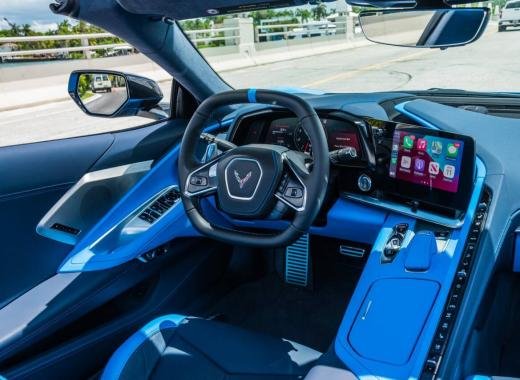 Rapid Blue Corvette C8